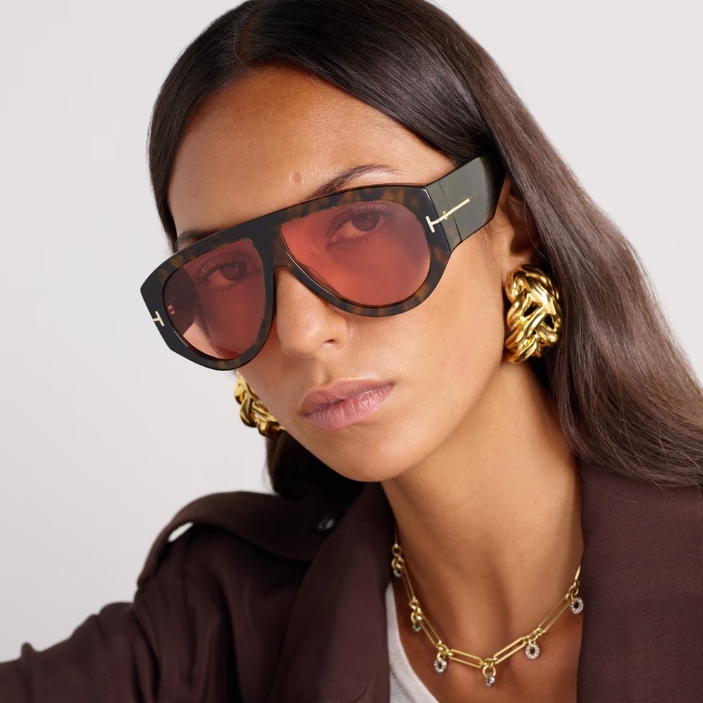 Retro Tom Ford Aviator Sunglasses